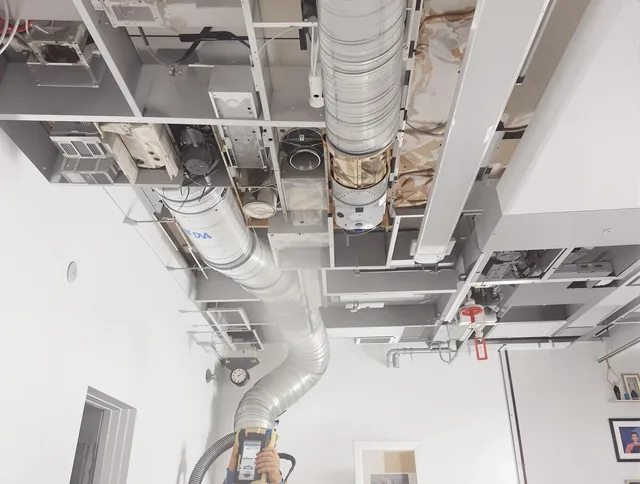 Professional air duct cleaning service by Bedford Air Duct Cleaning in Bedford