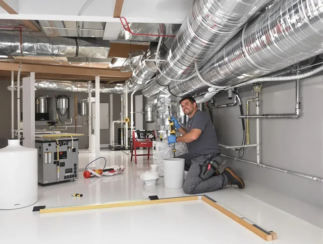 Professional duct sealing service by Bedford Air Duct Cleaning in Bedford