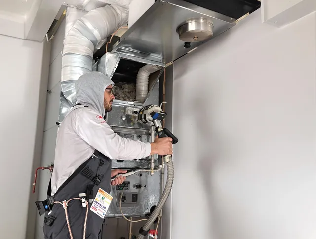 Expert furnace duct cleaning by Bedford Air Duct Cleaning in Bedford